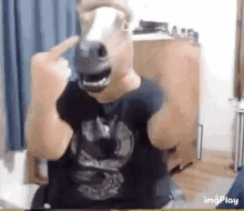 Vlog Deaf GIF - Vlog Deaf Horse Face GIFs