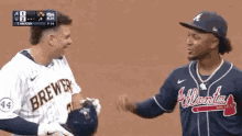 Ozzie Albies Willy Adames GIF