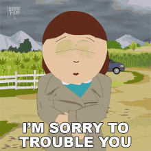 Im Sorry To Trouble You Liane Cartman GIF - Im Sorry To Trouble You Liane Cartman South Park GIFs