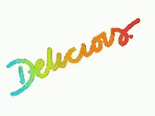 Delicious Rainbow GIF - Delicious Rainbow Cursive GIFs