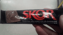 Skor Candy Bar GIF - Skor Candy Bar Chocolate Bar GIFs