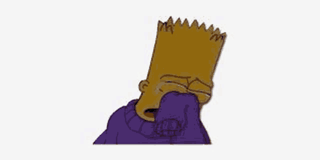 Sad Bart Simpson GIF - Sad Bart Simpson Cry - Discover & Share GIFs