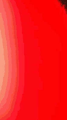 a red background with a silhouette of a person in the corner
