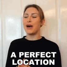 A Perfect Location Tracy Kiss GIF - A Perfect Location Tracy Kiss An Ideal Location GIFs