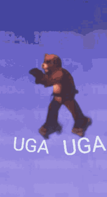 Uga Uga Bear GIF - Uga Uga Bear Walking GIFs