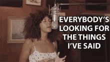 everybodys looking for the things ive said arlissa running critical people critics