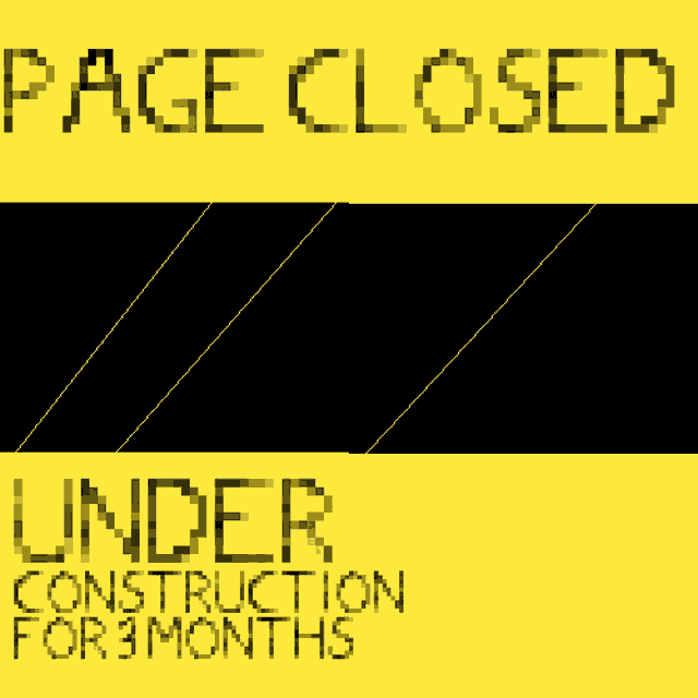 Page Closed Under Construction GIF Page Closed Under Construction Look At My Art Discover Share GIFs