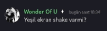 a screenshot of a video game with the words wonder of u on it
