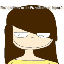 tapas marone goes to the pizza store barosa marone