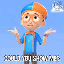 could you show me blippi blippi wonders educational cartoons for kids please demonstrate let me see