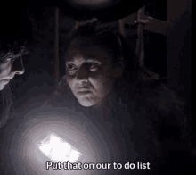 Put That On Our To Do List The100 GIF - Put That On Our To Do List The100 Raven Reyes GIFs