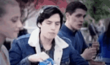 Bughead Check Out GIF - Bughead Check Out Food GIFs