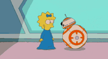 The Simpsons Maggie Simpson GIF - The Simpsons Maggie Simpson The Force Awakens From Its Nap GIFs