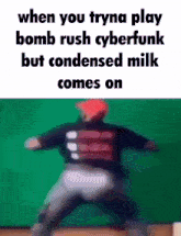 bomb rush cyberfunk when you tryna play twerk