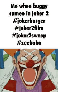 Buggy The Clown Buggy One Piece GIF - Buggy The Clown Buggy One Piece Buggy GIFs