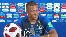 mbappe france world cup no no