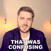 That Was Confusing Lewis Jackson GIF - That Was Confusing Lewis Jackson That Was Complicated GIFs