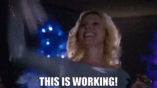 New Years Eve Laura GIF - New Years Eve Laura This Is Working GIFs