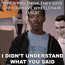 I Didnt Understand What You Said Axel Fowley GIF - I Didnt Understand What You Said Axel Fowley Eddie Murphy GIFs