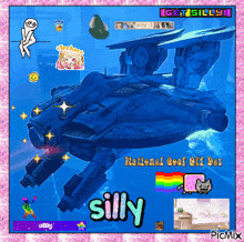 a collage of images with the word silly on the bottom
