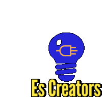 Escreators Logo Sticker - Escreators Logo Bulb Stickers