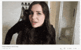 a video of a woman talking about her first vlog
