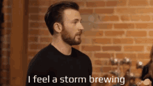 Storm Brewing GIF - Storm Brewing Tony Stark GIFs