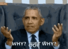Obama Why GIF - Obama Why Tho GIFs