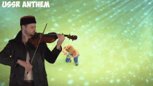 Ussr Anthem Rob Landes GIF - Ussr Anthem Rob Landes Playing Violin GIFs