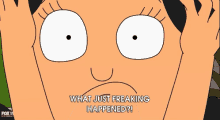 What Just Happened GIF - Bobsburgers What Just Happened Shocked GIFs