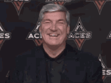 Laimbeer Lv Aces GIF - Laimbeer Lv Aces Proud GIFs