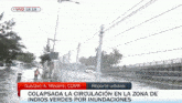 a video of a flooded street is being displayed