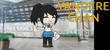 first gif yandere chan weird creepy smile