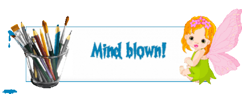 Animated Fairy Reaction Mind Blown Sticker - Animated Fairy Reaction Mind Blown Stickers