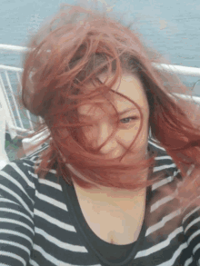Hair Sea GIF - Hair Sea Wind GIFs