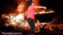 Theredassass1n Fire GIF - Theredassass1n Fire Everything Is Fine GIFs