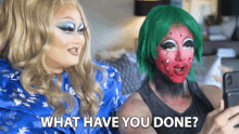 What Have You Done Make Up Class GIF - What Have You Done Make Up Class Surprised GIFs