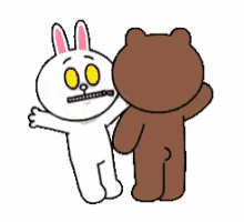 brown cony cute line shut up