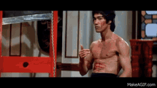 Bruce Lee Kung Fu GIF - Bruce Lee Kung Fu Scream GIFs