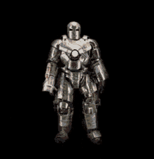 Iron Men Different Forms GIF