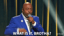 What Is It Brotha Donnell Rawlings GIF - What Is It Brotha Donnell Rawlings A New Day GIFs