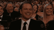 Matt Damon Laughing GIF - Matt Damon Laughing Laugh GIFs