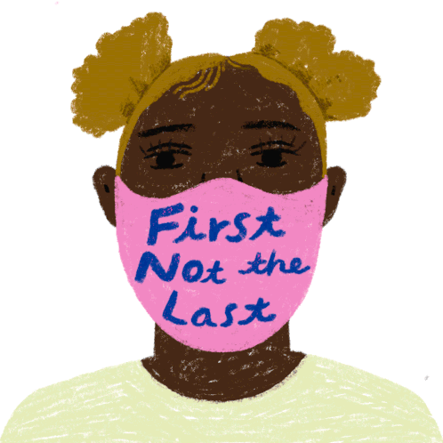 First Not The Last Woman Sticker - First Not The Last Woman Black Woman Stickers