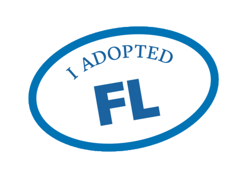 I Adopted Fl Crooked Media Sticker - I Adopted Fl Crooked Media Adopt A State Stickers