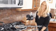 willpower power diet no food cookies