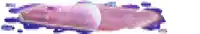 a pixel art of a pink and purple background with a white border .