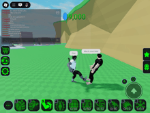 a screenshot of a video game with the number 9,000 in the upper right corner