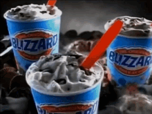 Dairy Queen Oreo Blizzard GIF - Dairy Queen Oreo Blizzard Ice Cream GIFs