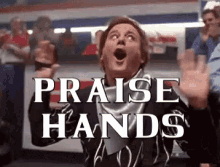 Bill Murray Praise Hands GIF - Bill Murray Praise Hands Surprised GIFs