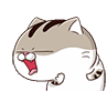 Ami Cat Fat Sticker - Ami Cat Fat Chubby Stickers
